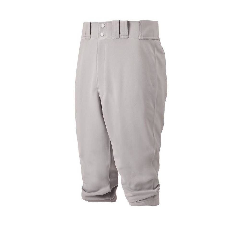 Panske Tepláky Mizuno Premier Short Baseball Siva Vypredaj NVME20458